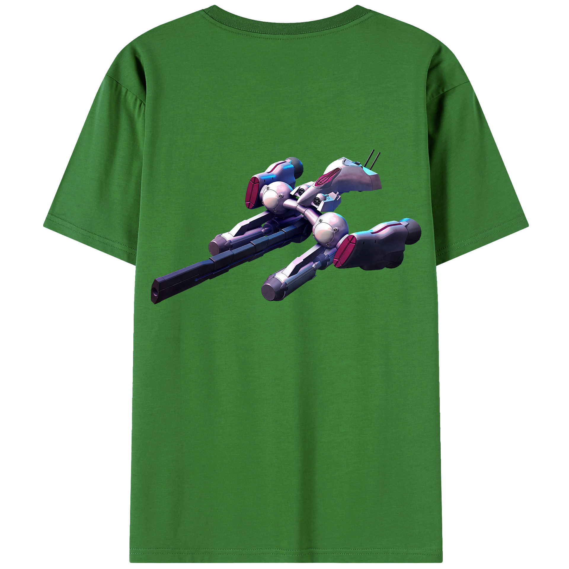 （画像用） 機動戦士ガンダム Mobile Suit Gundam レディース半袖Tシャツ(バックプリント)
